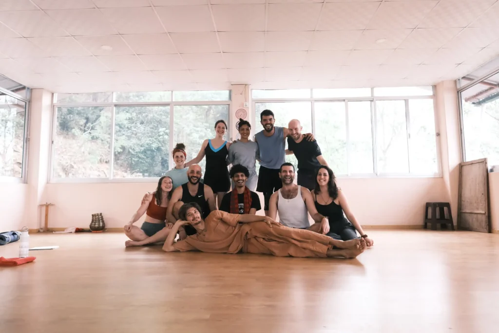 group in shivalaya yoga ashram
