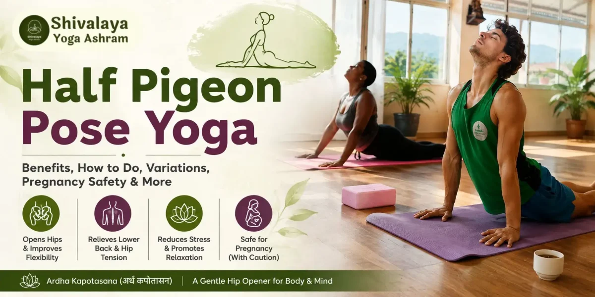 Half Pigeon Pose yoga Benefits