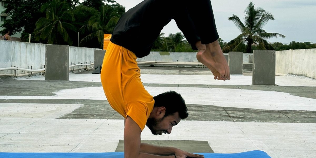 Peacock Pose
