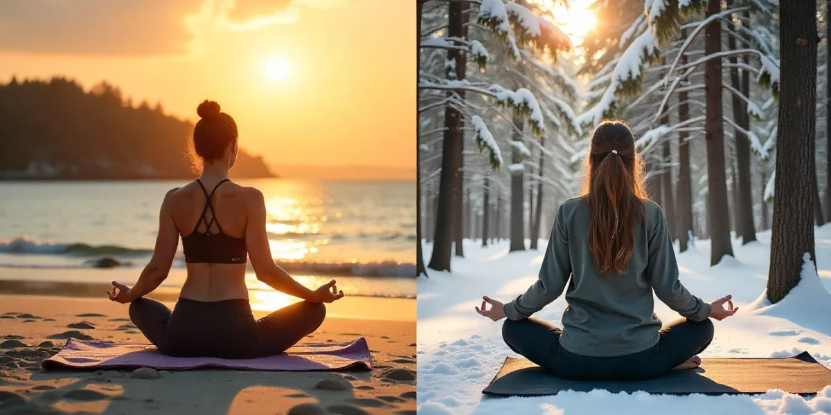 Summer vs Winter Yoga Retreats in pokhara