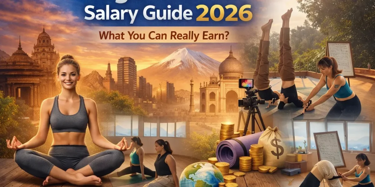 Yoga Teacher Salary Country Wise