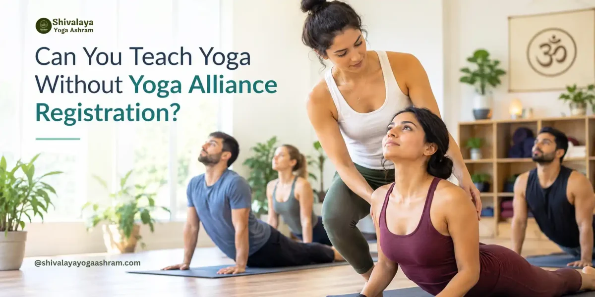 teach yoga without yoga alliance registration